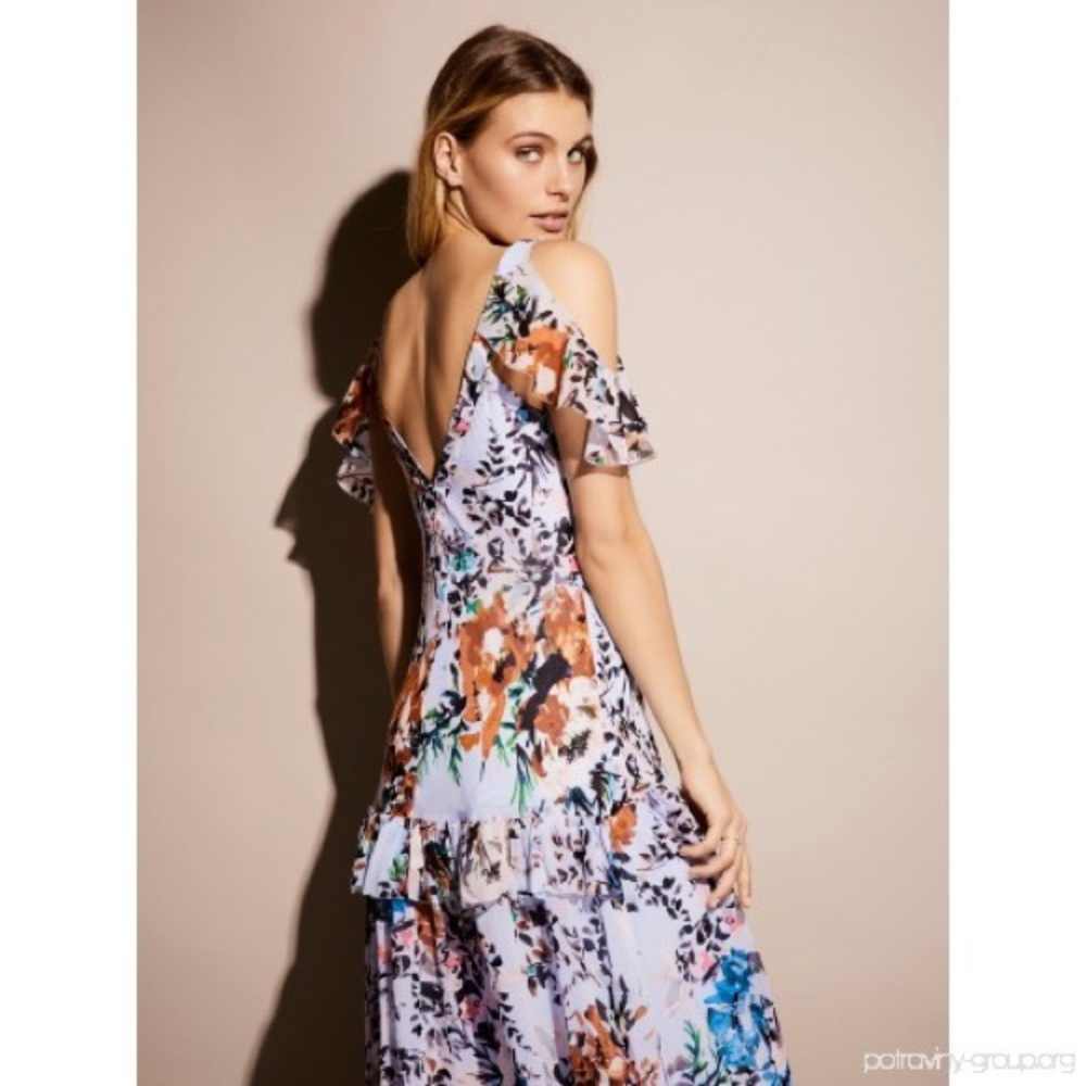 NWT Free People - Watercolor Maxi Dress - Size 0.